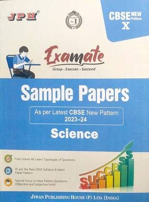 JPH Examate Class 10 Science Sample Paper Session 2023-24 Based On CBSE Syllabus