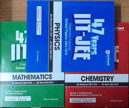 Iit-Jee Physics , Chemistry , Math, Combo 2024 Amit M Agarwal