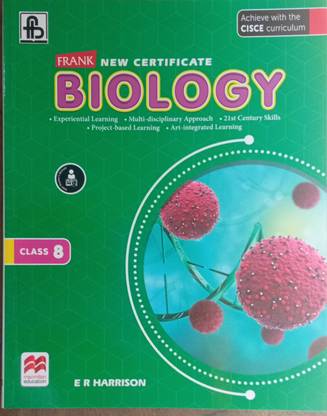 Frank New Certificate Biology Class 8 For ICSE Students