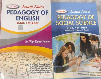 Pedagogy Of Social Science B.Ed. 1st Year With Pedagogy Of English Bed First Year