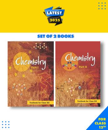 Chemistry-Part 1 & 2-Set Of 2 Books|New Latest Edition For 2025-2026