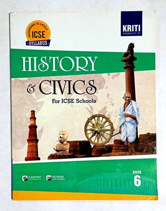 History And Civics For Icse Schools Class -6 (Old Used Book)