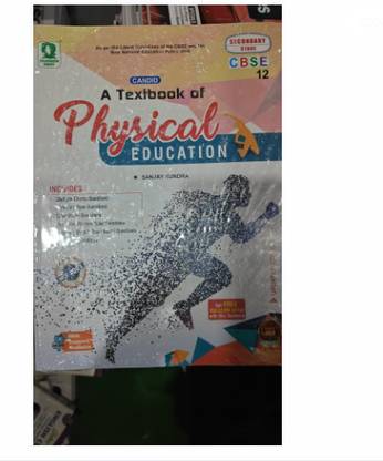 Evergreen,Candid Physical Education With Solution Book, CBSE Class 12, Secondary Stage, Updated Edition 2025-26, By Sanjay Kundra EVERGREEN CBSE Textbook Of Physical Education Class XII With Free Solution Book