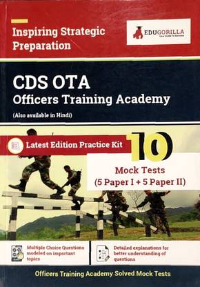 UPSC CDS OTA General English And General Knowledge (English Edition) - 10 Mock Tests With Free Access To Online Tests