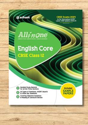 Arihant All In One Class 12th English Core For CBSE Exam 2024