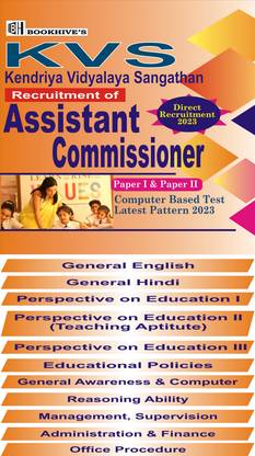 KVS Assistant Commissioner 2023 (Set Of 11 Books) Direct Recruitment