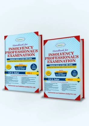Handbook For Insolvency Professional Examination (Set Of 2 Vols )