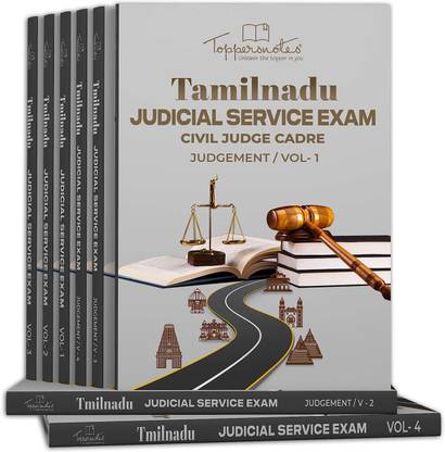 Tamil Nadu Judicial Services Exam Preparation Material Civil Judge JD In English