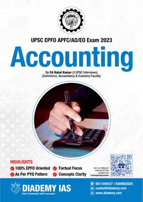 Upsc Epfo Apfc/ad/eo Exam 2023 Accounting