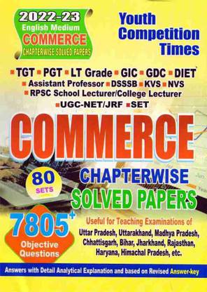 Tgt Pgt Commerce Chapter Wise Solved Paper