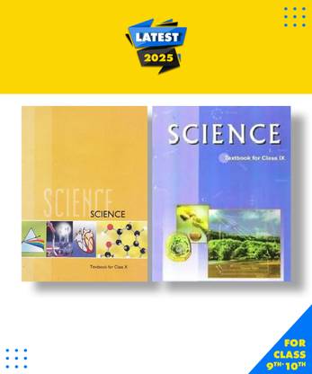 NCERT Science Class 9 To 10 In English Paperback, NCERT|New Latest Edition For 2025-2026