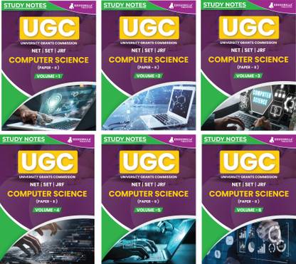 UGC NET Paper II Computer Science Study Notes Combo (Set Of 6 Books) | Complete Preparation Kit With Topic-Wise Notes And Solved MCQs