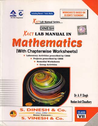 लैब मैनुअल इन मैथ क्लास-7th बाय SDinesh एंड को (CBSE, 2020-21)