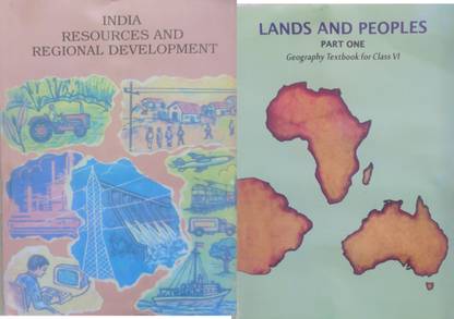 OLD N.C.E.RT Lands And People Part One Geography Textbook For Claas 4(SAVITA SINHA), INDIA RESOURCES AND REGIONAL DEVELOPMENT (MH QURESHI)
