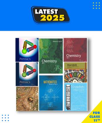 NCERT Science Book Set (PCMB) 1.Physics Textbook Part1 And Part 2 2. Chemstry Textbook Part 1 And Part 2 3.English Textbook Part 1 And Part 2 4.Mathematics Textbook 5.Biollogy Textbook (HARDCOVER) NCERT 11th CLASS COMPLET BOOK SET (ENGLISH MEDIUM)