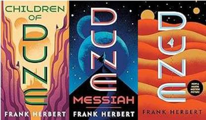 Children Of Dune + Dune Messiah + Dune(3 Books)