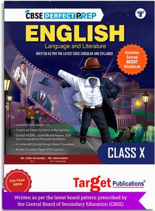 CBSE Class 10 English Language And Literature Book | Includes Solved NCERT, Latest Board Papers, Sample Question Paper (SQP) & Competency Focused Questions | Based On Latest Syllabus