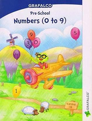 Grafalco Pre-School Numbers ( 0 To 9 )