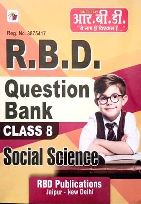 Social Science | Question Bank For Class 8 | For Rajasthan Board Exams