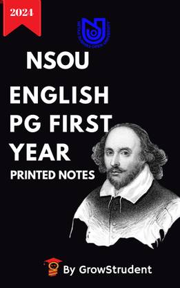 Nsou English Pg First Year Printed Study Material