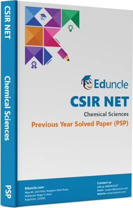 CSIR NET Chemical Science PSP ( Previous Year Solved Papers ) By Eduncle 2022