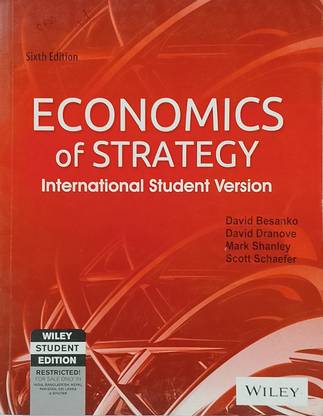 ECONOMICS OF STRATEGY (Old Book)