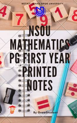 Nsou Mathematics Pg First Year Printed Study Material