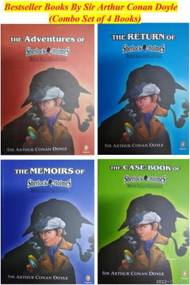 The Adventures Of Sherlock Homes, The Return Of Sherlock Holmes, The Memoires Of Sherlock Holmes & The Case-Book Of Sherlock Holmes With Illustrations (Combo Set Of 4 Bestseller Books)