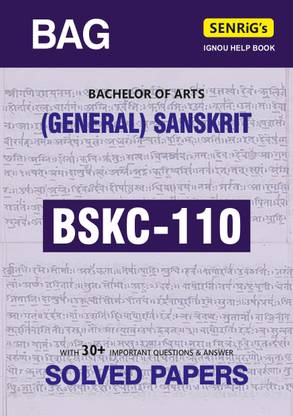 IGNOU BSKC 110 Help Book IGNOU BSKC 110 Important Question With Answer IGNOU BSKC Final Exams