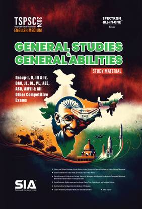 TSPSC General Studies And General Abilities Study Material For Group I, II, III & IV 2024 (English Medium)