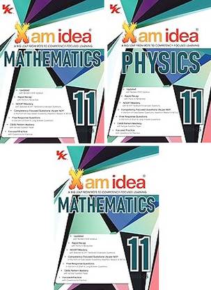 Xam Idea Mathematics | Physics | Chemistry | Class 11 Book | Chapterwise Question Bank | Based On Revised CBSE Syllabus | NCERT Questions Included | 2024-25 Exam