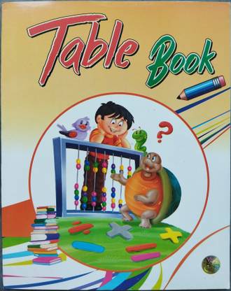 MCP- Table Book For All Children, Kids, Reading & Activity, Multiplication Table (2-20), Geometrical Shapes, Indian Currency, Counting (1-100), Early Learning Books For Kids, Etc