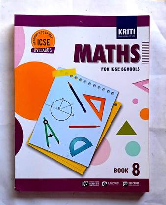 Icse Maths Book-8(Old Like New Book)