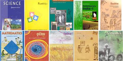 NCERT Books Set Class 9th (English Medium)Mathematics , Science , Social Science, English ,hindi