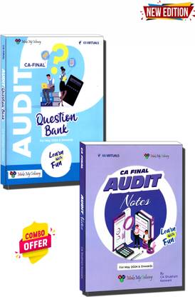 SHUBHAM KESHWANI’S AUDIT NOTES AND AUDIT QUESTION BANK (CA-FINAL) FOR MAY 2024 ONWARDS EXAMS Edition 2024