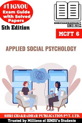 IGNOU MCFT 6 Solved Guess Papers Pdf From IGNOU Study Material/Books (Applied Social Psychology) For Exam Preparation (Latest Syllabus) IGNOU MSCCFT