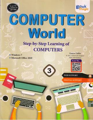 Book Magic, COMPUTER WORLD Step-By-StepLearning Of COMPUTER 3