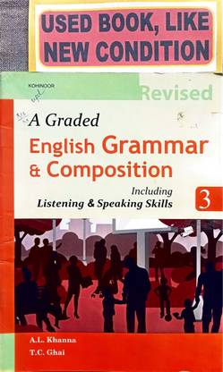 A Graded English Grammar & Composition Class-3(Old Book)