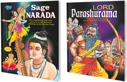 Set Of 2 Books | Story Books : Sage Narada And Lord Parshuram
