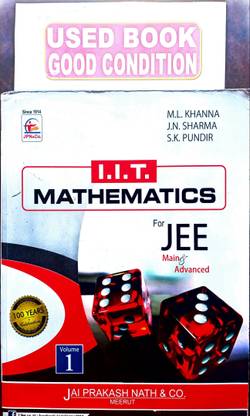 I.i.t. Mathematics For Jee Main & Advanced Vol.1&2