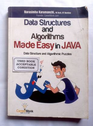 Data Structures And Algorithms Made Easy In Java (Old Used Book): Buy ...
