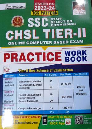 SSC CHSL Tier-II Online Computer Based Exam Practice Work Book
