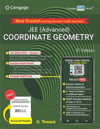 JEE (Advanced) Coordinate Geometry - Third Edition - 2023
