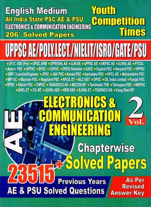 UPPSC AE Electronics & Communication Engineering Chapterwise Solved Papers (English Medium) Vol 2