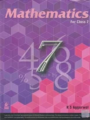 Mathematics For Class - 7, Cbse By R. S. Aggarwal
