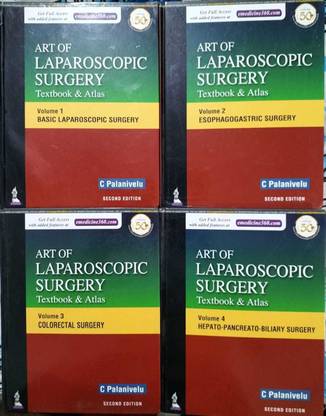 यूस्ड-लाइक न्यू,आर्ट ऑफ लैप्रोस्कोपिक सर्जरी टेक्स्टबुक एंड एटलस ,वॉल 1 टू 4 सेट्स