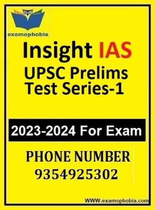 Insights IAS UPSC Prelims Test Series