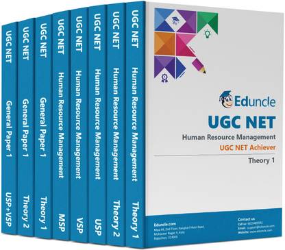 NTA UGC NET Human Resource Management Achiever / Labour Welfare (Complete Theory + Test Series + General Paper 1) By Eduncle 2022