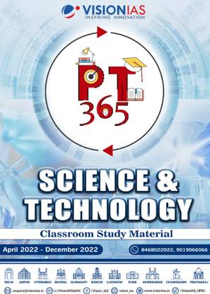 Vision IAS PT 365 Science And Technology 2023 Photocopy B/W From April To December 2022