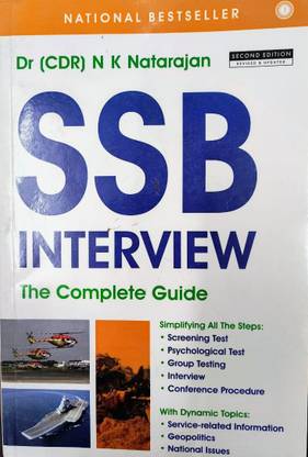 Ssb Interview 2024 Dr N K Natarajan